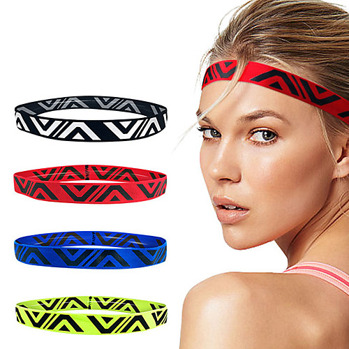 

Silicone Sweat Headband Sweatband Sports Headband Men's Women's Headwear N / A Breathable Quick Dry Moisture Wicking for Home Workout Running Fitness Autumn / Fall Spring Summer Red Green Blue