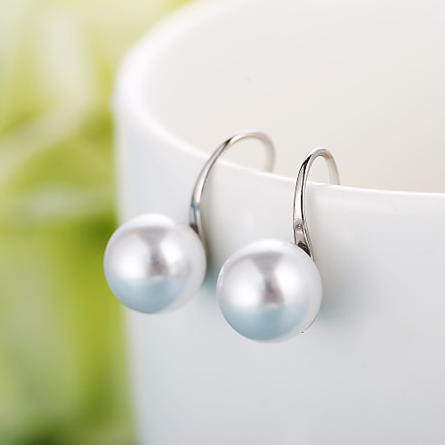 

Women's Earrings Simple Vintage Earrings Jewelry White For Date Vacation Street Festival 1 Pair