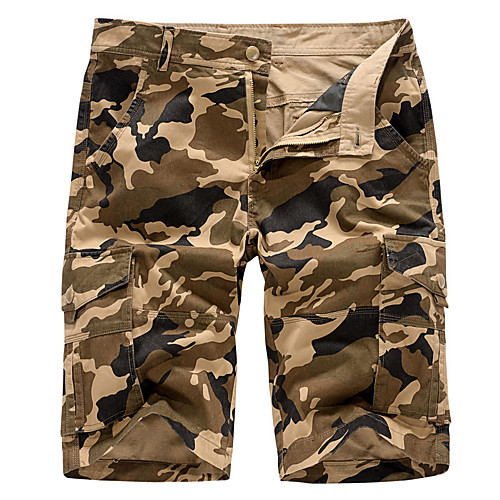 

Men's Hiking Shorts Hiking Cargo Shorts Outdoor Breathable Quick Dry Sweat-wicking Comfortable Shorts Bottoms Hunting Fishing Climbing Army Green Khaki 29 30 31 32 33 Standard Fit / Wear Resistance