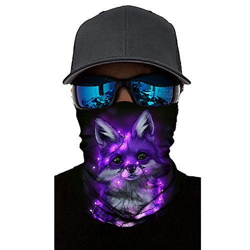 

Neck Gaiter Pollution Protection Quick Dry Ultraviolet Resistant Rainbow Balaclavas Bandana for Adults' Road Cycling Hiking Cycling