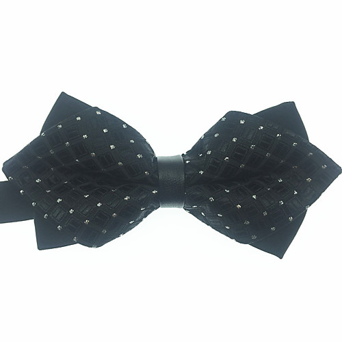 

Men's Party / Work / Basic Bow Tie - Print / Jacquard / Solid Colored