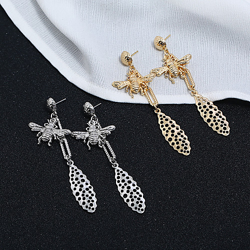 

Women's Earrings Holiday Wedding Birthday Romantic Earrings Jewelry Gold / Silver For Date Street Festival 1 Pair