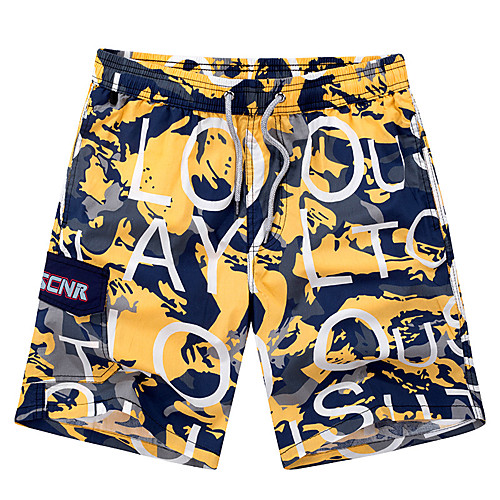 

Men's Hiking Shorts Outdoor Breathable Quick Dry Sweat-wicking Comfortable Cotton Shorts Bottoms Hunting Fishing Climbing Yellow Blue L XL XXL XXXL Standard Fit / Wear Resistance