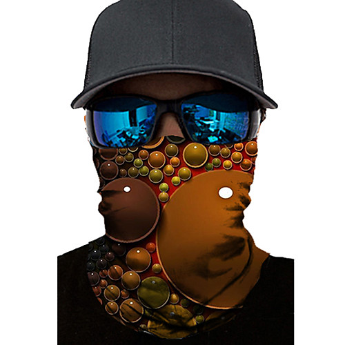 

Neck Gaiter Pollution Protection Quick Dry Ultraviolet Resistant Rainbow Balaclavas Bandana for Adults' Road Cycling Hiking Cycling