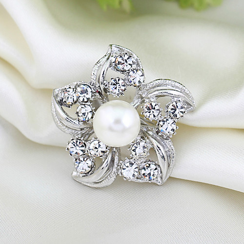 

Women's Brooches Stylish Brooch Jewelry Silver For Wedding Party