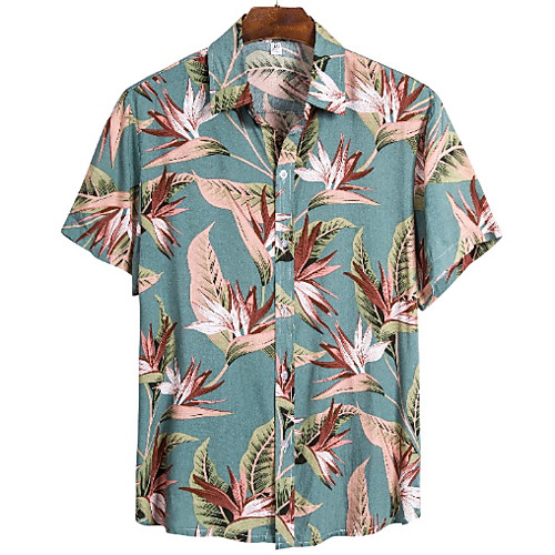 

Men's Sports Shirt - Geometric Blue
