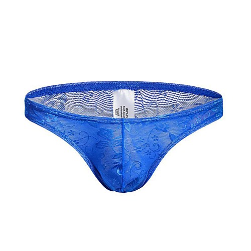 

Men's Basic Briefs Underwear - EU / US Size Mid Waist Purple Red Blue M L XL