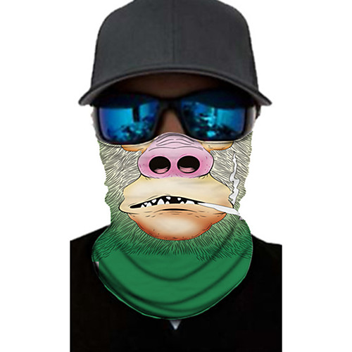 

Men's Active / Basic Infinity Scarf / Mask / Balaclavas - Print / Color Block