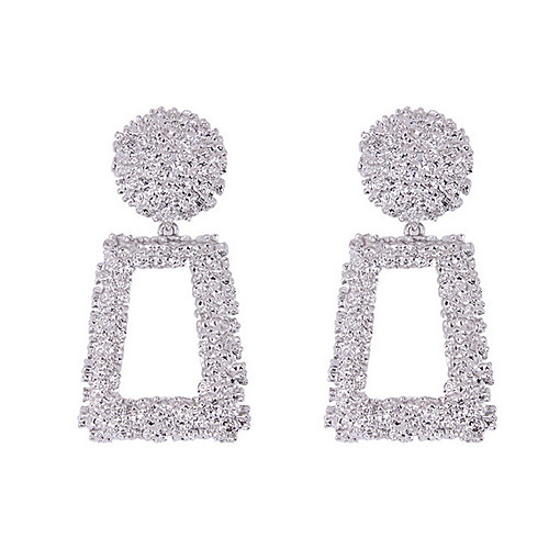 

Women's Earrings Geometrical Precious Earrings Jewelry Yellow / Light Red / Gold For Daily