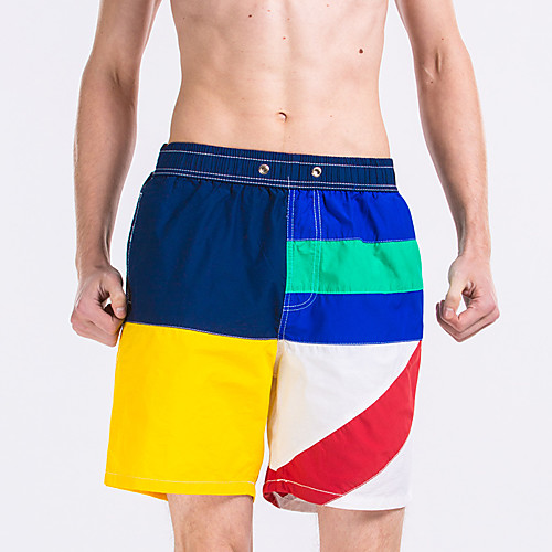 

Men's Hiking Shorts Patchwork Outdoor Breathable Quick Dry Sweat-wicking Comfortable Cotton Shorts Bottoms Hunting Fishing Climbing Blue L XL XXL XXXL Loose / Wear Resistance