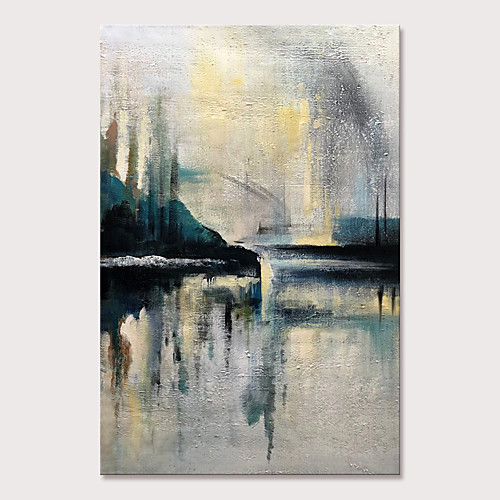 

Mintura Large Size Hand Painted Abstract Landscape Oil Paintings on Canvas Pop Art Wall Pictures For Home Decoration No Framed