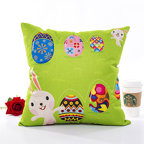

1 pcs Polyester Pillow Cover, Print Square Traditional Classic
