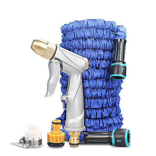 

Wholesale High-pressure Car Wash Water Gun Hose Home Cleaning Artifact Telescopic Hose Watering Suit Powerful Booster Tool