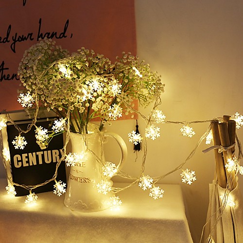 

6m String Lights 40 LEDs Warm White Party / Decorative 5 V