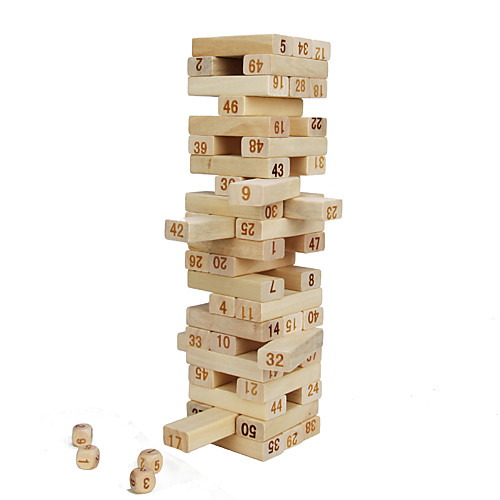 

Building Blocks Stacking Game Stacking Tumbling Tower 1 pcs compatible Legoing Professional Balance Classic Boys' Girls' Toy Gift / Kid's