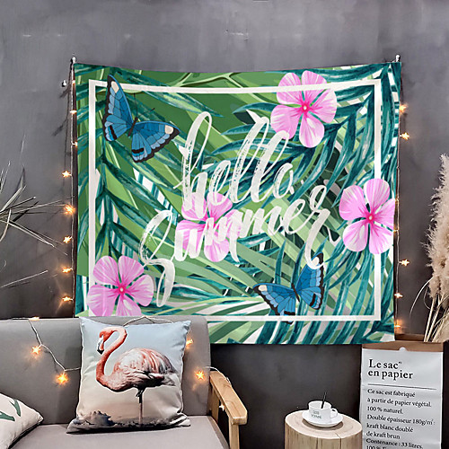 

Home Living Tapestry Wall Hanging Tapestries Wall Blanket Wall Art Wall Decor Tropical Leaf Tapestry Wall Decor