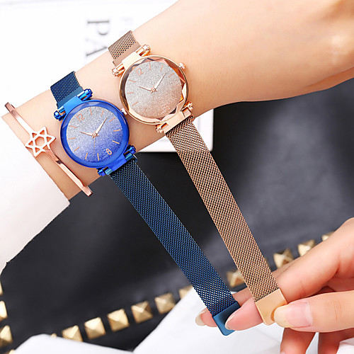 

Women's Quartz Watches Sparkle Fashion Black Blue Silver Alloy Chinese Quartz Rose Gold Purple Red New Design Casual Watch 1 pc Analog One Year Battery Life