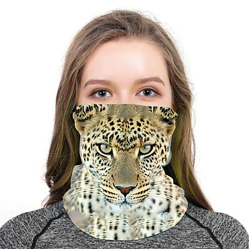 

Women's Bandana Balaclava Neck Gaiter Neck Tube UV Resistant Quick Dry Lightweight Materials Cycling Polyester for Men's Women's Adults / Pollution Protection / Floral Botanical Sunscreen / High Breat