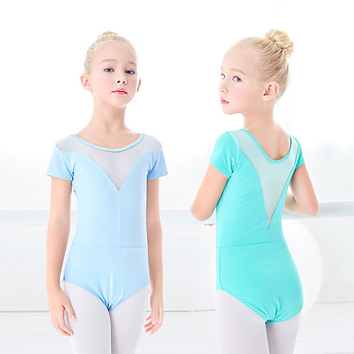 

Kids' Dancewear Leotard / Onesie Split Joint Girls' Training Performance Cotton Blend