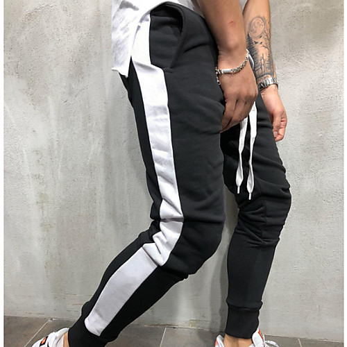 

Men's Sporty Chinos Pants - Multi Color Red White Black US38 / UK38 / EU46 US40 / UK40 / EU48 US42 / UK42 / EU50