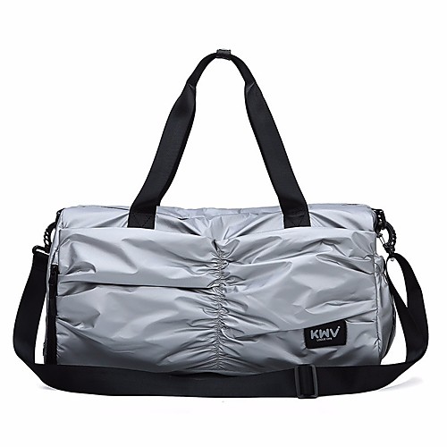 

Oxford Cloth Zipper Travel Bag Daily Pink / Silver / Black