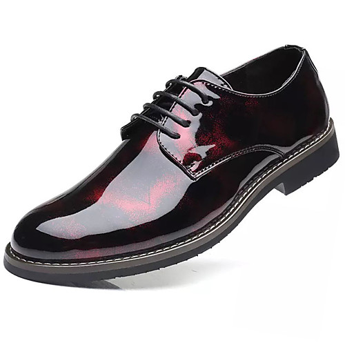 

Men's PU Spring & Summer Casual Oxfords Non-slipping Brown / Black