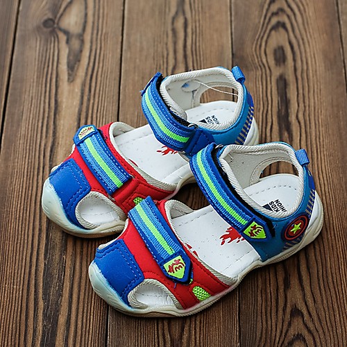 

Girls' Comfort PVC Sandals Little Kids(4-7ys) Denim Blue / Green / Blue Summer