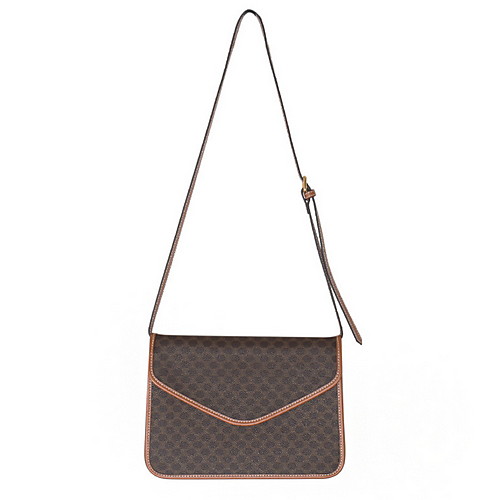 

Women's Zipper PU Crossbody Bag Brown