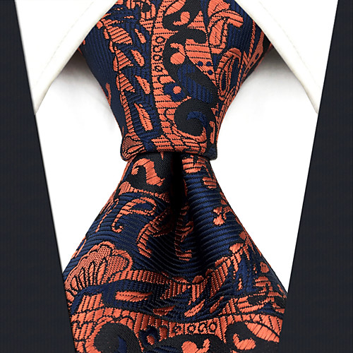 

Men's Party / Work / Basic Necktie - Floral / Jacquard