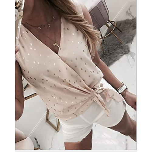 

Women's Daily Shirt - Polka Dot Wine