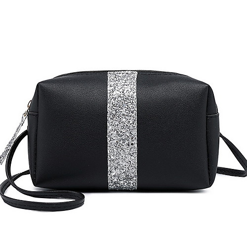

Women's Zipper PU Crossbody Bag Blushing Pink / Red / Brown