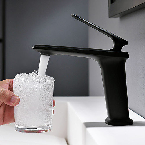 

Bathroom Sink Faucet - Standard Painted Finishes Centerset Single Handle One HoleBath Taps