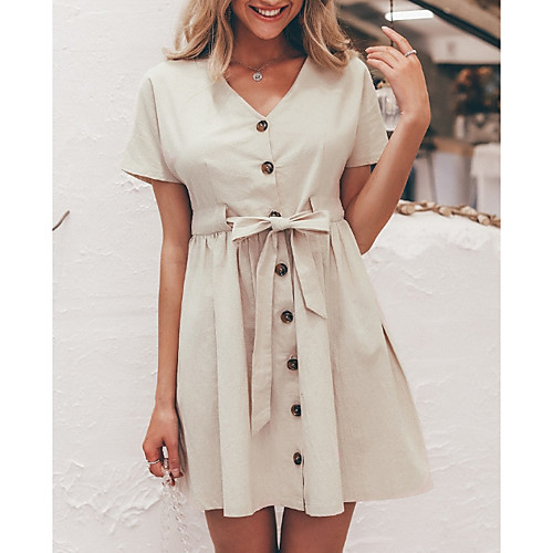 

Women's cotton mini dresses