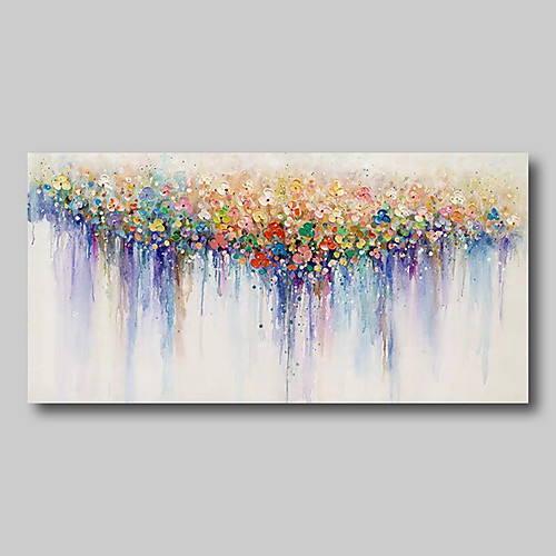 

Oil Painting Hand Painted - Abstract Comtemporary Modern Stretched Canvas Nude Girls