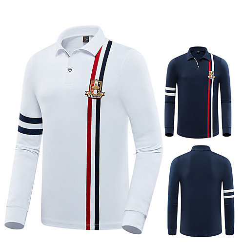 

Men's Golf Tee / T-shirt Color Block Breathable Soft Autumn / Fall Spring Athleisure Outdoor / Stretchy