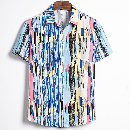 

Men's Daily Weekend Shirt - Color Block Yellow