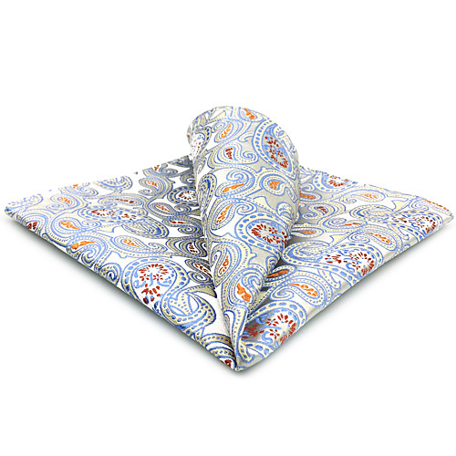 

Men's Party / Work / Basic Pocket Squares - Paisley / Jacquard