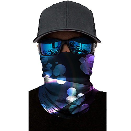 

Neck Gaiter Pollution Protection Quick Dry Ultraviolet Resistant Rainbow Balaclavas Bandana for Adults' Road Cycling Hiking Cycling