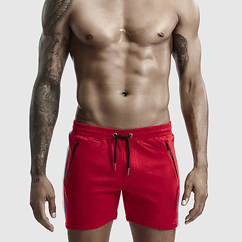 

Men's Sporty Sweatpants / Shorts Pants - Solid Colored Red Blue White US32 / UK32 / EU40 US34 / UK34 / EU42 US36 / UK36 / EU44