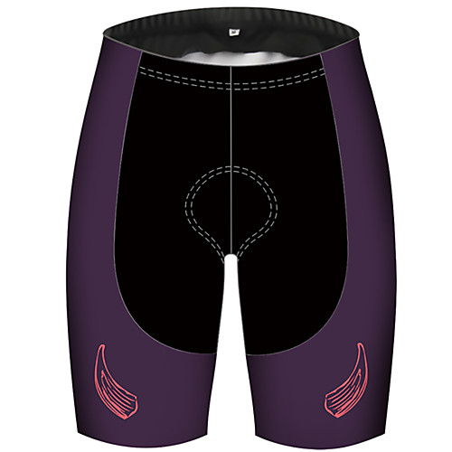 

21Grams Men's Cycling Shorts Bike Shorts Padded Shorts / Chamois Pants Breathable Quick Dry Ultraviolet Resistant Sports Violet Mountain Bike MTB Road Bike Cycling Clothing Apparel Bike Wear