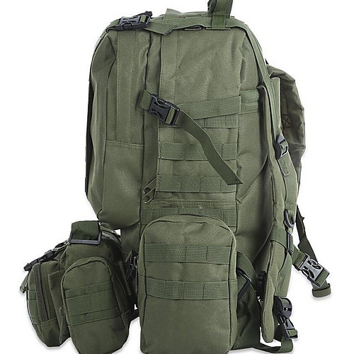 

Oxford Cloth Zipper Travel Bag Outdoor Army Green / Khaki