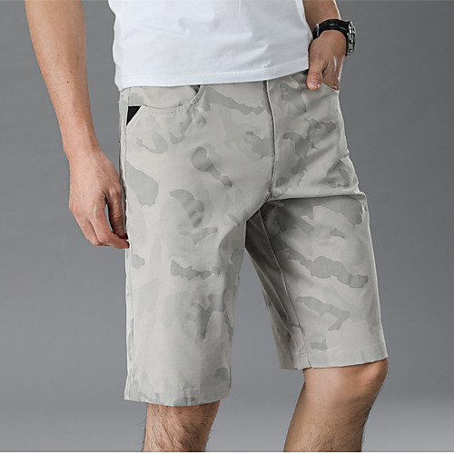 

Men's Hiking Shorts Hiking Cargo Shorts Outdoor Breathable Quick Dry Sweat-wicking Comfortable Spandex Shorts Bottoms Hunting Fishing Climbing Khaki Black 30 31 32 33 34 Standard Fit