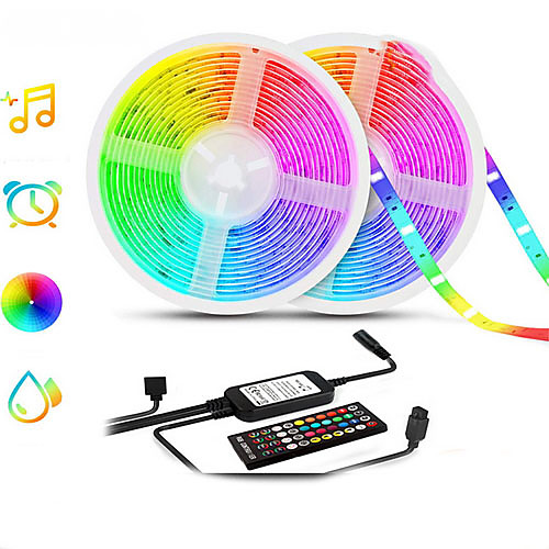 

10m Flexible LED Light Strips 300 LEDs Multi Color Decorative / TV Background 12 V