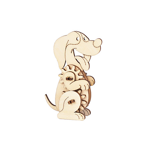 

3D Puzzle Paper Model Model Building Kit Dog Animals Lovely DIY Classic Unisex Toy Gift