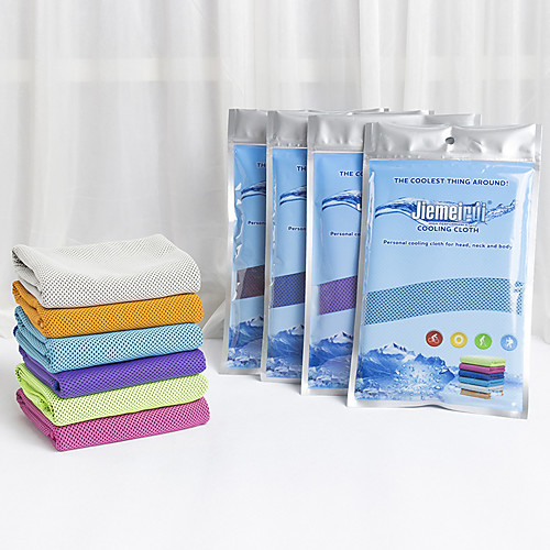 

Microfiber Sports Towel Travel Towel Gym Towel Men's Women's Hand Towel Sweat Towel Solid Colored Portable Lightweight Quick Dry for Home Workout Running Fitness Autumn / Fall Spring Summer Purple