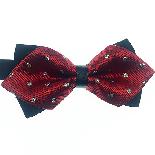

Men's Party / Work / Basic Bow Tie - Print / Jacquard / Solid Colored
