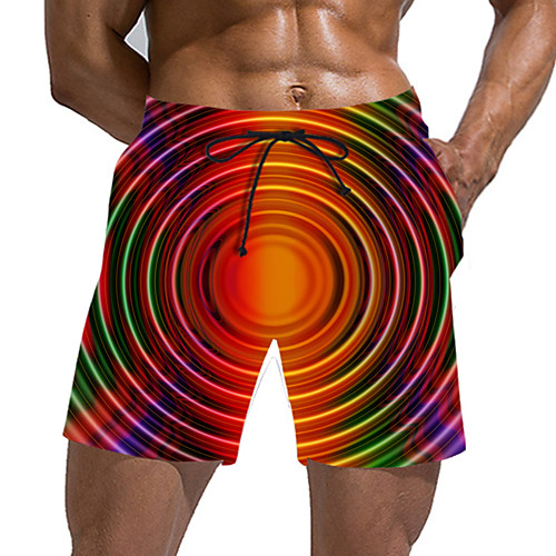 

Men's Sporty / Exaggerated Sweatpants / Shorts Pants - Geometric Pattern / 3D Print Sporty / Print Rainbow US32 / UK32 / EU40 US34 / UK34 / EU42 US36 / UK36 / EU44