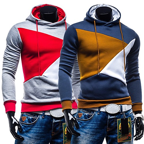 

Men's Hoodie Sweatshirt Streetwear Pullover Running Active Training Fitness Thermal / Warm Breathable Soft Sportswear Hoodie Top Long Sleeve Activewear Micro-elastic