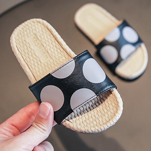 

Girls' Comfort Synthetics Sandals Little Kids(4-7ys) Black / Beige Summer