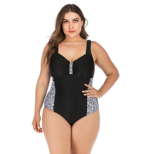 

Women's Black Bikini Swimwear Swimsuit - Color Block S M L Black